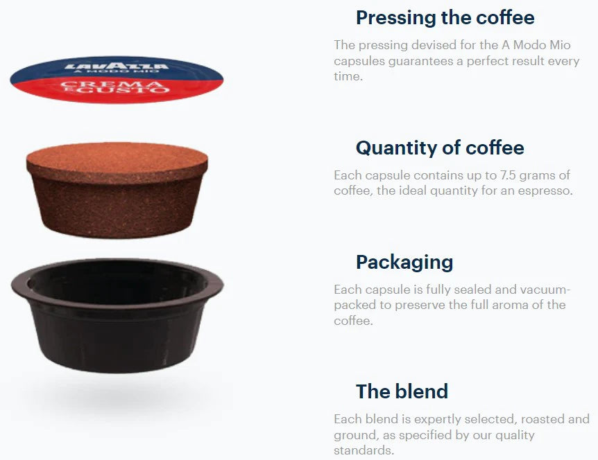 A Modo Mio Crema E Gusto Capsules